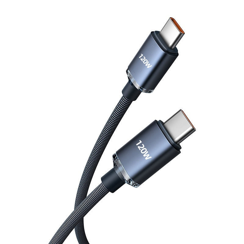 Fast Charge USB-C Cables in Various Lengths for United States and CHF Devices - Like a Pro with This Double Type-C