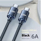 Fast Charge USB-C Cables in Various Lengths for United States and CHF Devices - Like a Pro with This Double Type-C