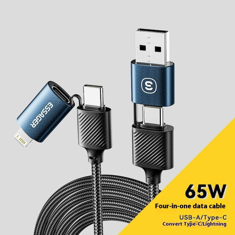 Fast Charge USB-C Lightning and Mini USB Cables for United States CHF - Like A Pro With PD 65W Cable Magic united