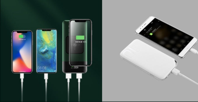 Fast Charging 20000mAh High-capacity Mobile Phone Power Bank - Fast Charging 20000mAh Power Bank with Wireless Charger