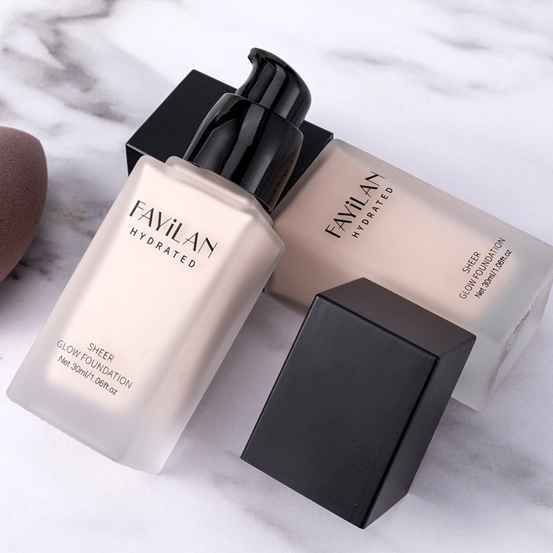Fayilan Perfect Teint Concealer and Foundation Liquid Set in Ivory Natural - for a Flawless Face fayilan perfect teint