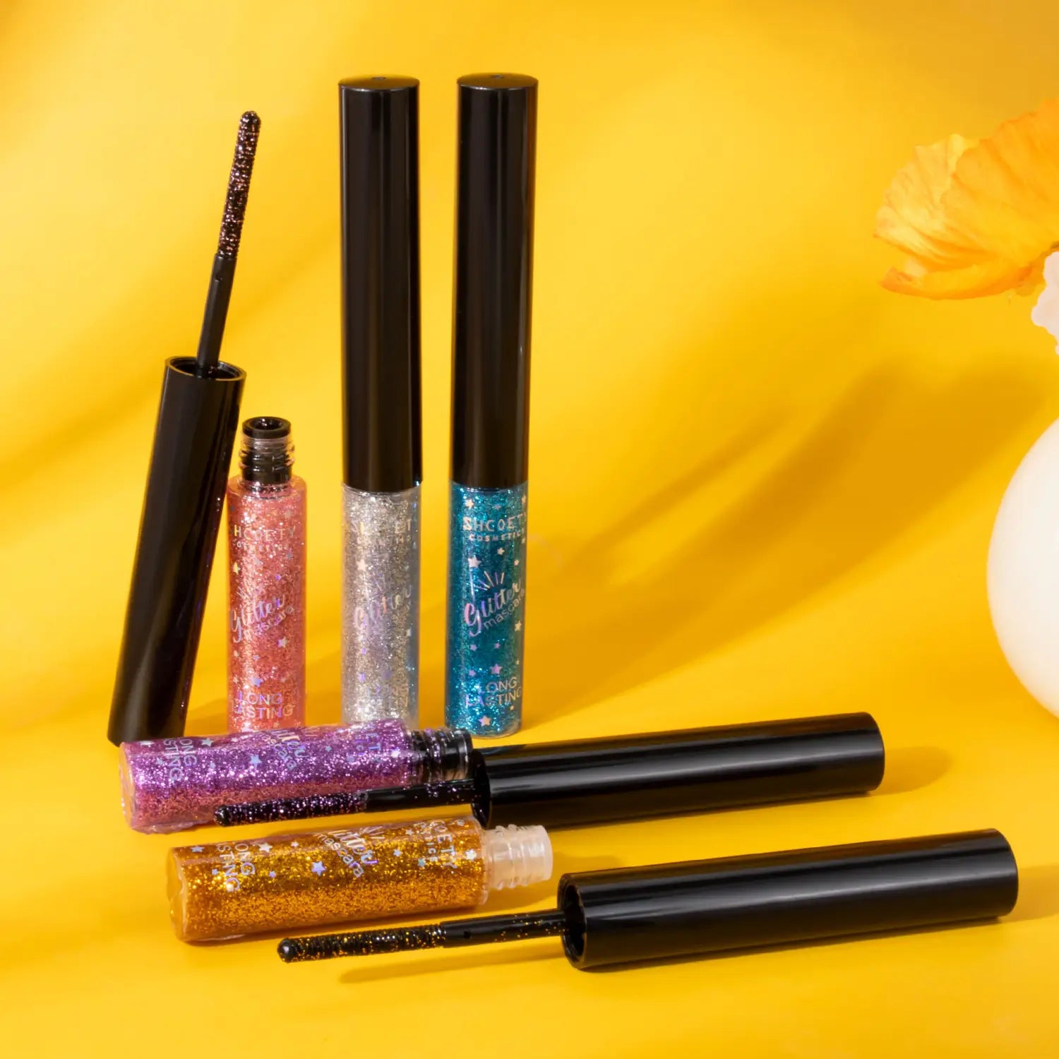 Peruca cu ondulare lungă cu apă cretă în auriu roz gri de fier albastru purpuriu pentru vânzări de export