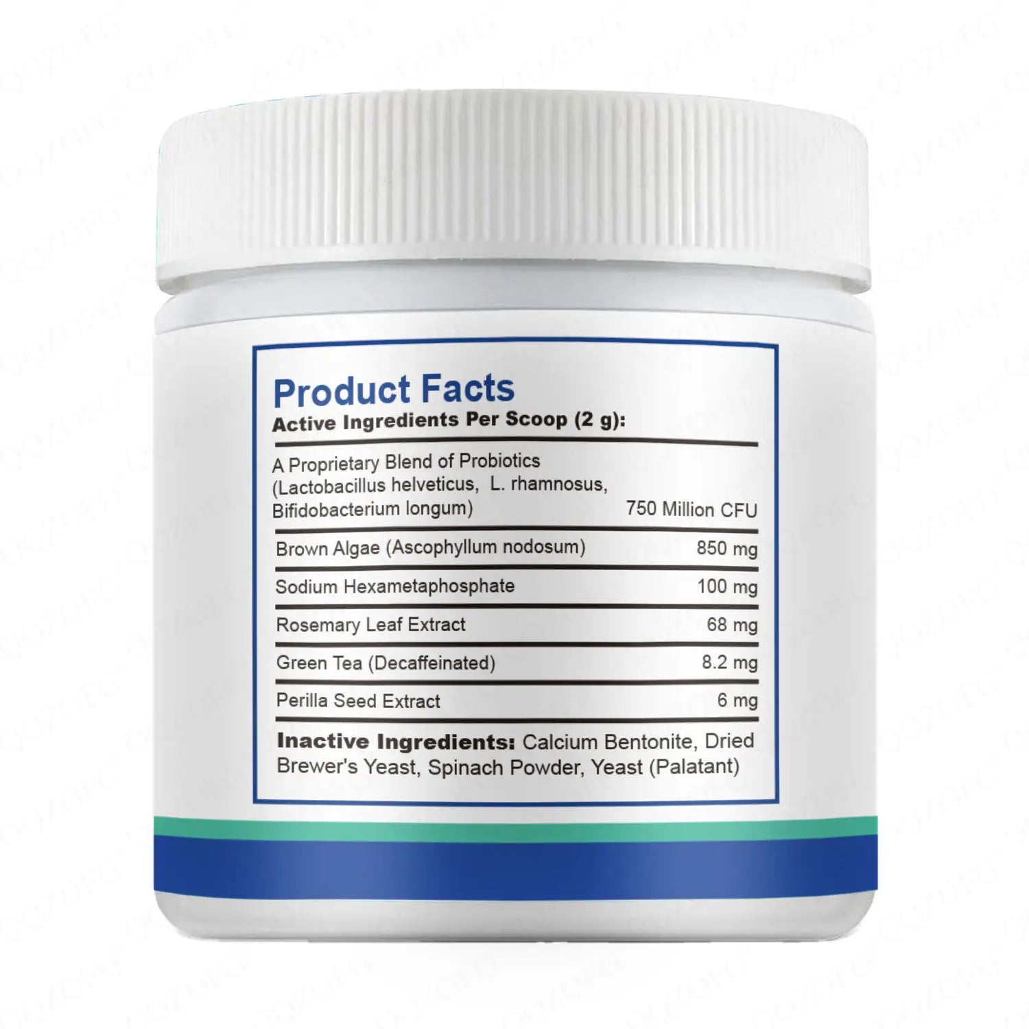 Lemmikloomade hammaste puhastuspulber koertele ja kassidele suuhooldus 100g