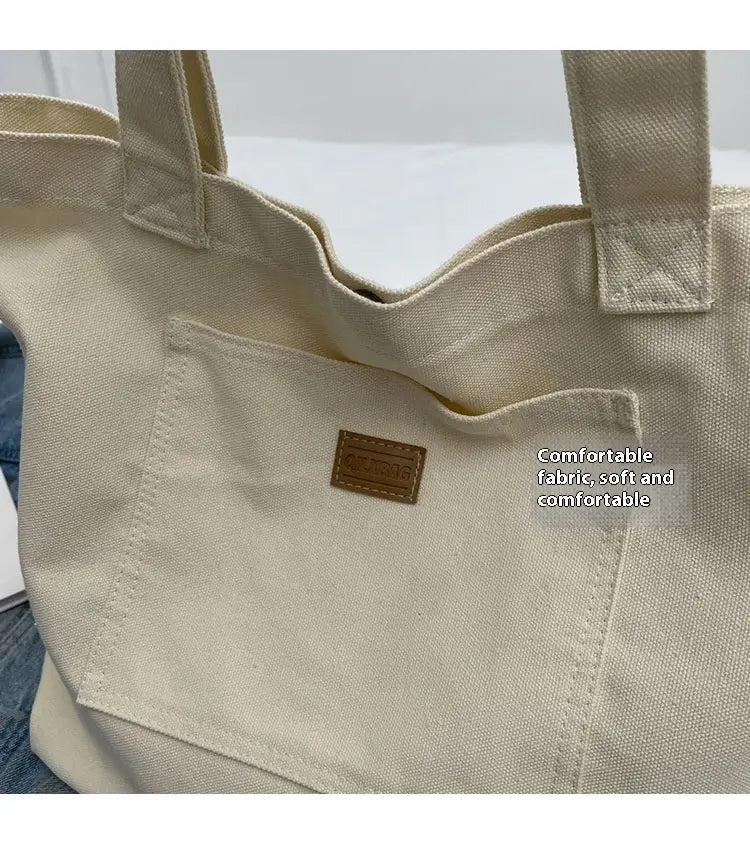 Sac vertical carré de valise de voyage en toile avec organisateur d'emballage à fermeture éclair