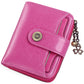 Oil Wax Genuine Leather Lady’s Wallet European And American Style - Custom Light Delight in Leather Wallets Galore