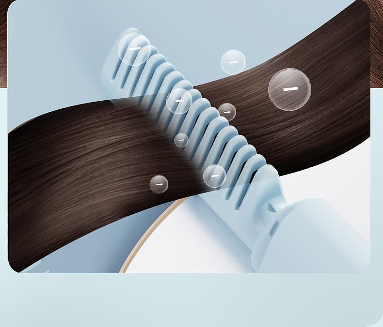 Wireless Hair Straighteners Small USB Rechargeable Titanium Coating