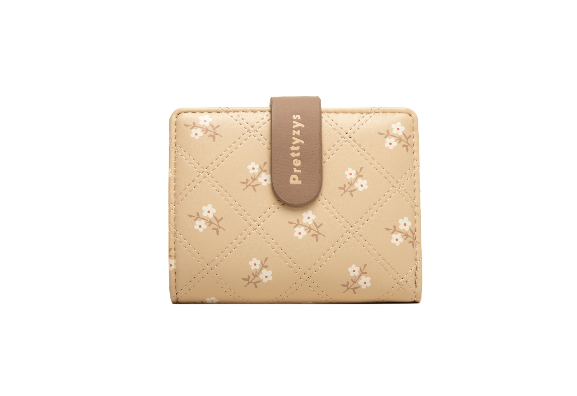 Women’s Soft Printed Buckle Folding Small Wallet Multiple Card Slots Integrated Card Holder - Tiny Wallet Big Style