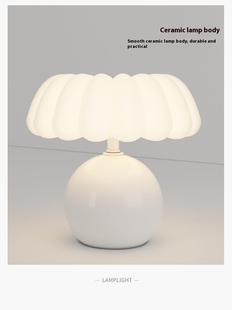 Dayuan Garden Mushroom Night Lamp with Full Spectrum Ceramic Light