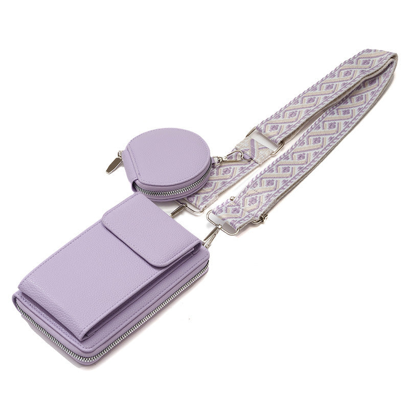 Female Coin Purse with Phone Pocket and Shoulder Bag Option - Chic One for Lovers shoulder phone bag
