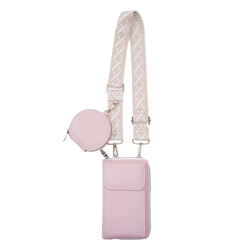 Female Coin Purse with Phone Pocket and Shoulder Bag Option - Chic One for Lovers shoulder phone bag