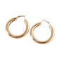 Female Minimalist Casual Large Circle Earrings - Large Circle Earrings for Minimalists Who Dare