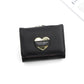 Female PU Leather Card Holder with Short Money Clip for United States - Fashion Women’s Cash Confusion short money clip