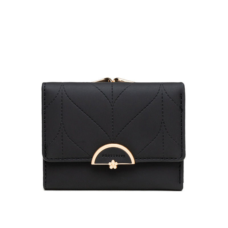 Female PU Leather Wallet with Multiple Compartments for United States and CHF - Purse So Multi It Might Just Take Over