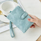 Female PU Leather Wallet with Multiple Folds and Secure Compartments for United States Buyers - Foldable Purse