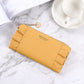 Female PU Leather Wallet with Zipper Buckle for US and CHF Currency - Purse: Style Meets Multi-Function Magic united