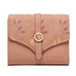 Female PU Leather Zipper Wallet with Secret Compartments for United States Customers - Three Folds of Fun a Purse