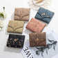 Female PU Leather Zipper Wallet with Secret Compartments for United States Customers - Three Folds of Fun a Purse