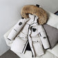 Children’s Down Jacket Boys’ Mid-length Thickening Plus Size Fur Collar Coat