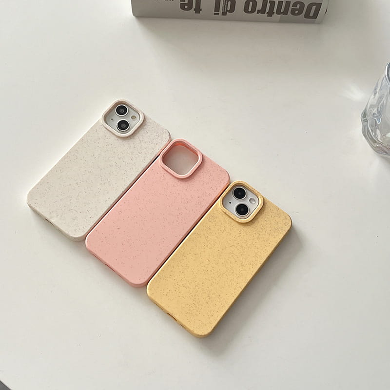 Tpu Wheat Straw Frosted Soft Phone Case