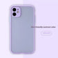 Fine Hole All-inclusive Frosted Protection Contrast Color Phone Case