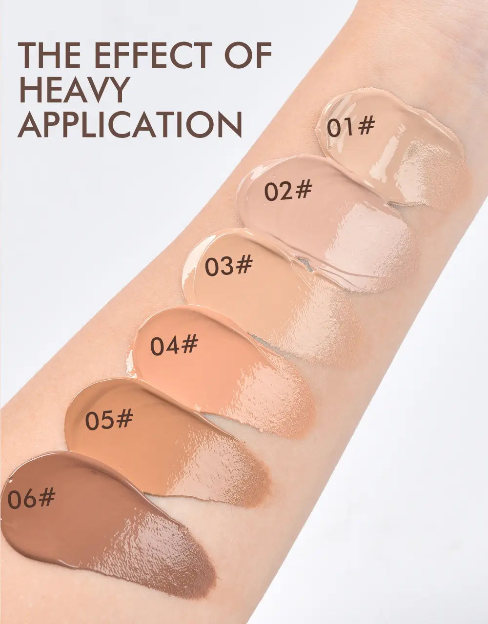 Oil Control Liquid Foundation Large Capacity for Oily Skin 40ml