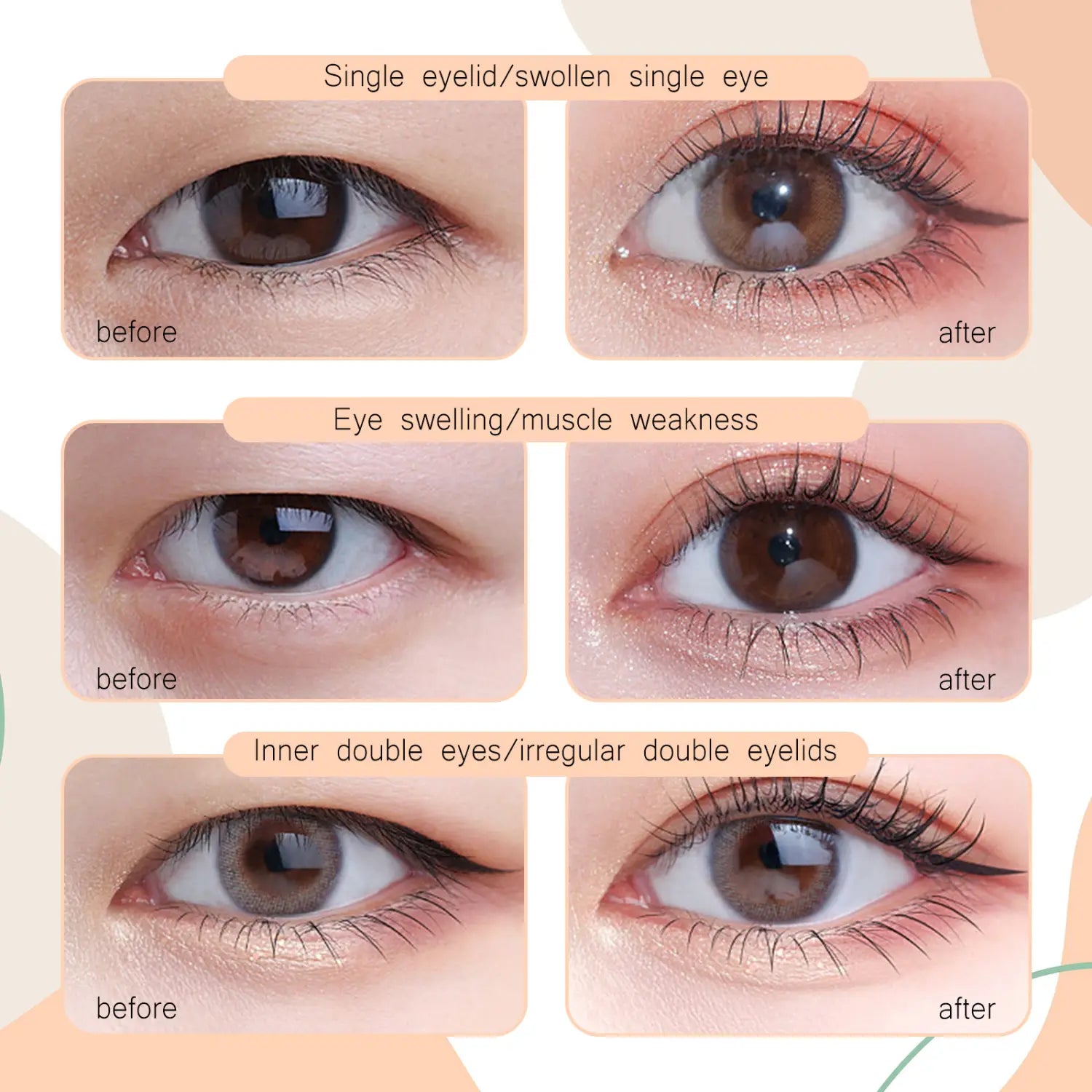 Jaysuing Double Eyelid Stickers Pack of 120 Sheets for Natural Look
