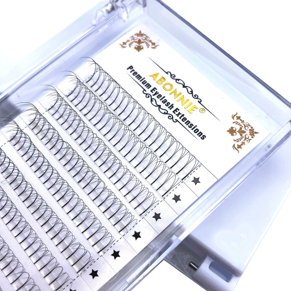 Fiber Mix for Long Stem Individual False Eyelash Grafting and Extension - Teleplus long stem individual false eyelash