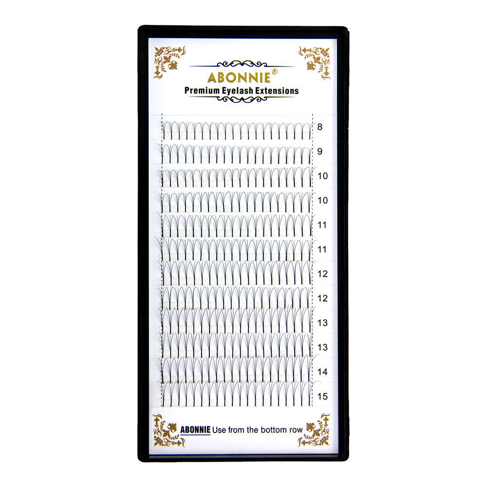 Fiber Mix for Long Stem Individual False Eyelash Grafting and Extension - Teleplus long stem individual false eyelash