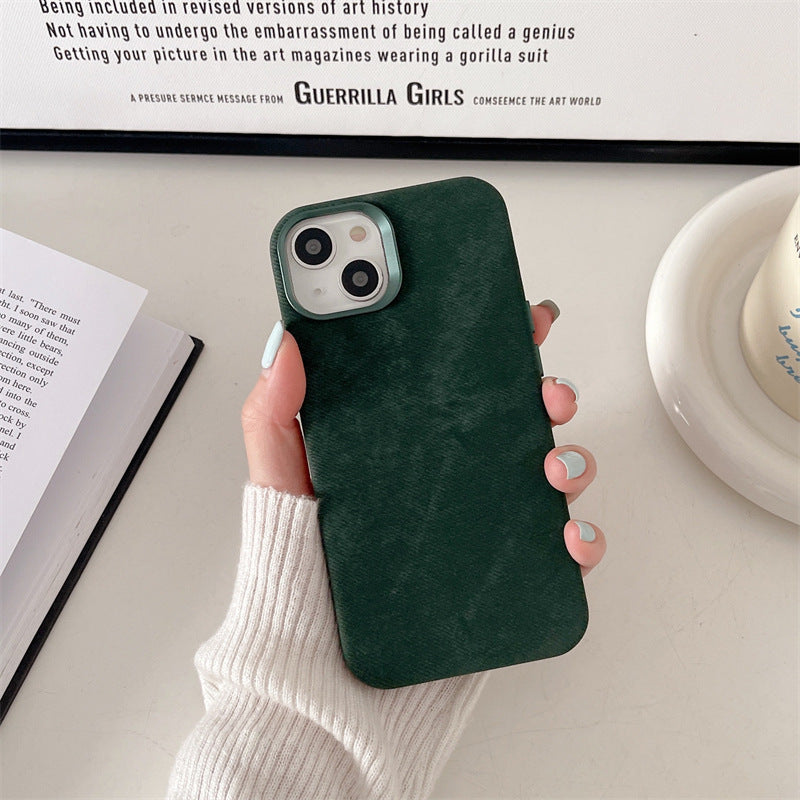 Fiber Pattern Magnetic Suction Phone Case Compatible with iPhone Models - for fiber pattern magnetic suction