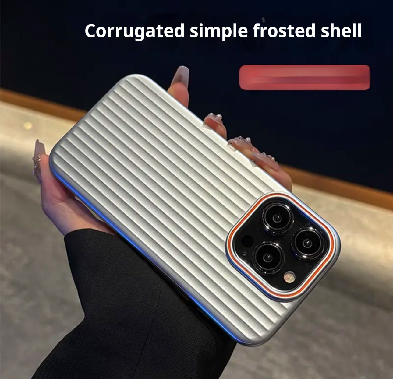 Fingerprint Metal Phone Case Shockproof Anti-Fall for Phones - fingerprint metal phone case