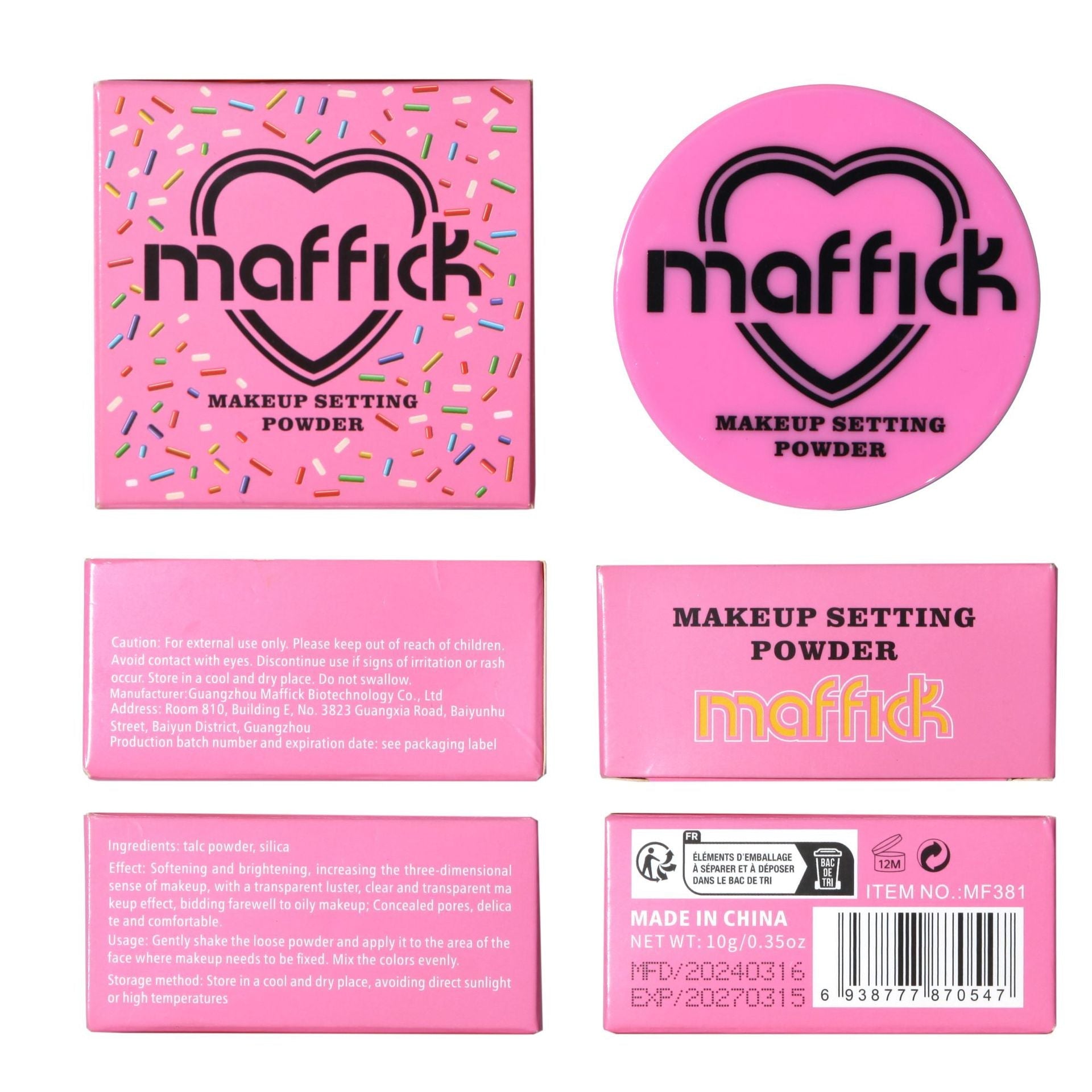 Finishing Loose Powder with Oil Control for Delicate and Universal Skin - Teleplus finishing loose powder delicate