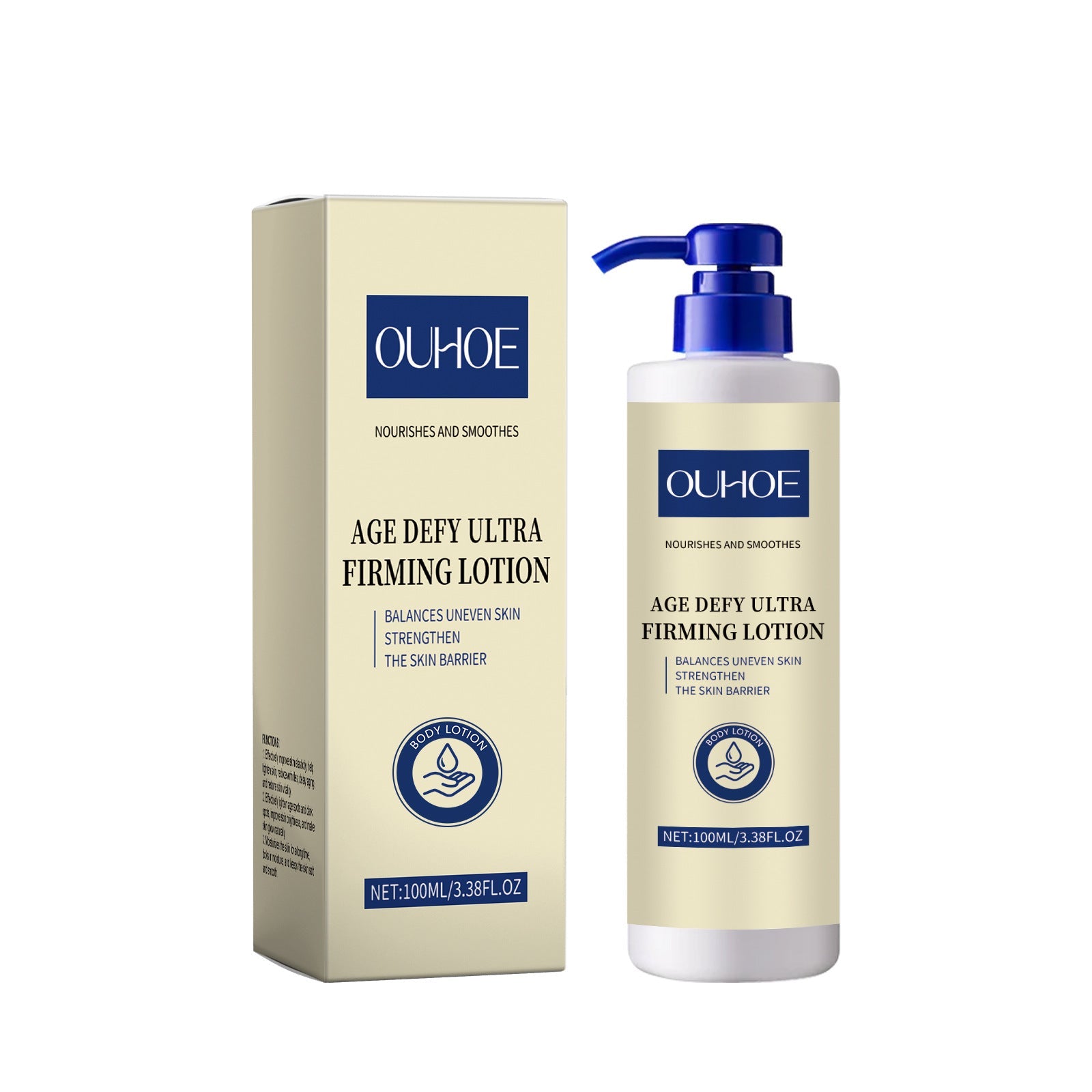 Firming Body Lotion with Hyaluronic Acid and Shea Butter for Moisturizing Skin - Teleplus firming body lotion