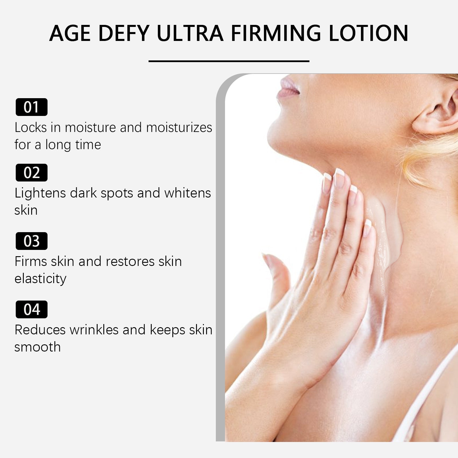 Firming Body Lotion with Hyaluronic Acid and Shea Butter for Moisturizing Skin - Teleplus firming body lotion