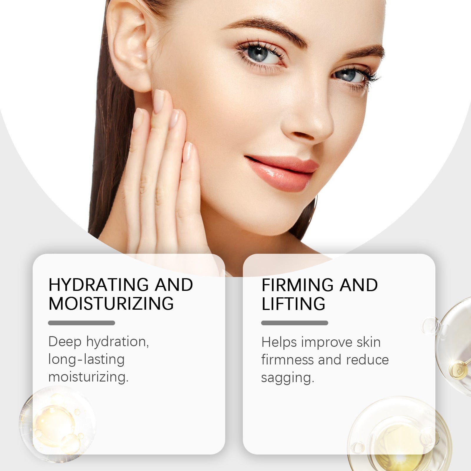 Firming Roller Suit Facial Hydrating Essence with Vitamin E and Tea Tree Oil - Teleplus firming roller suit facial