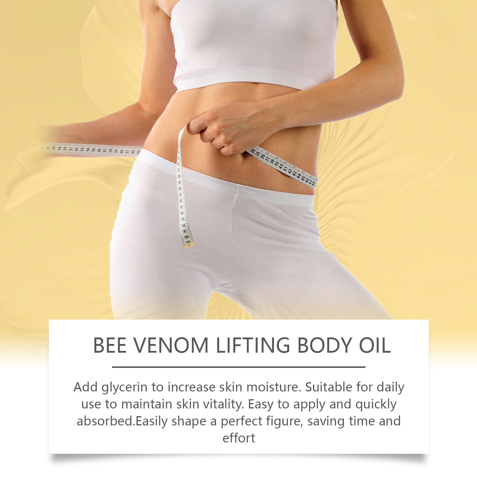 Firming Skin Care Essential Oil with Water Bee Venom Vitamin C and E - Teleplus care essential bee venom firming skin