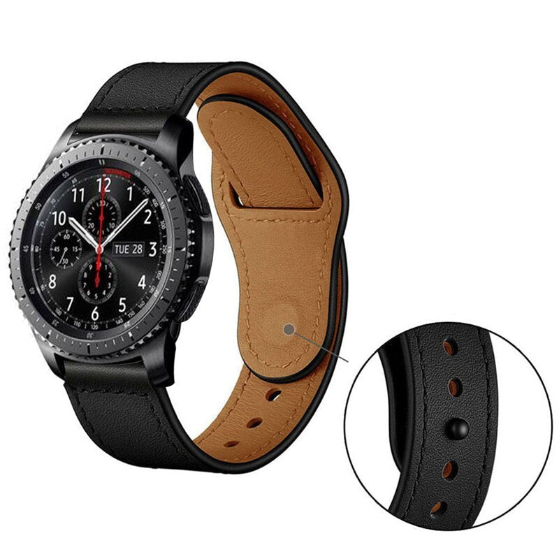 First layer leather strap - First Layer Leather Strap for Galaxy Watch 22mm