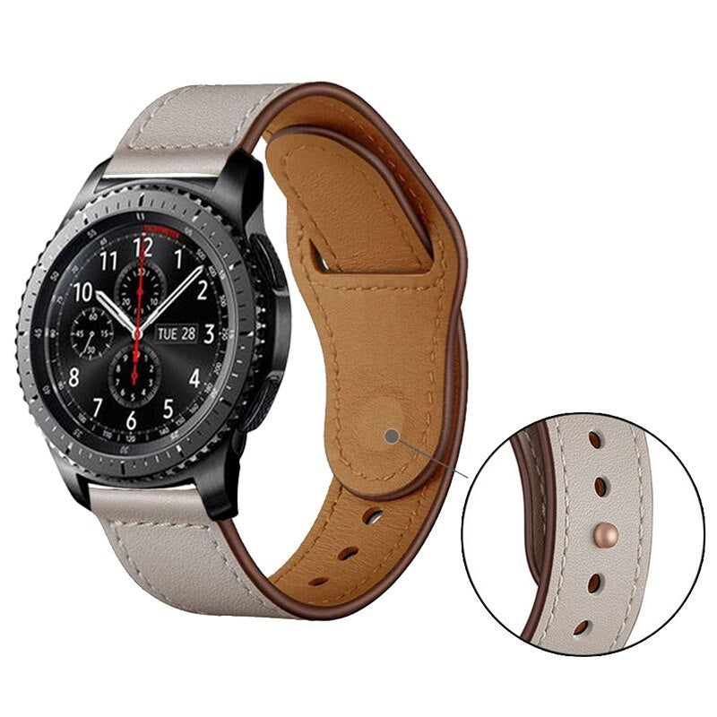 First layer leather strap - First Layer Leather Strap for Galaxy Watch 22mm