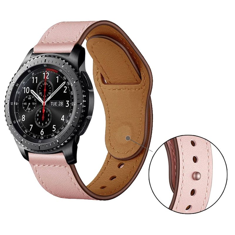 First layer leather strap - First Layer Leather Strap for Galaxy Watch 22mm