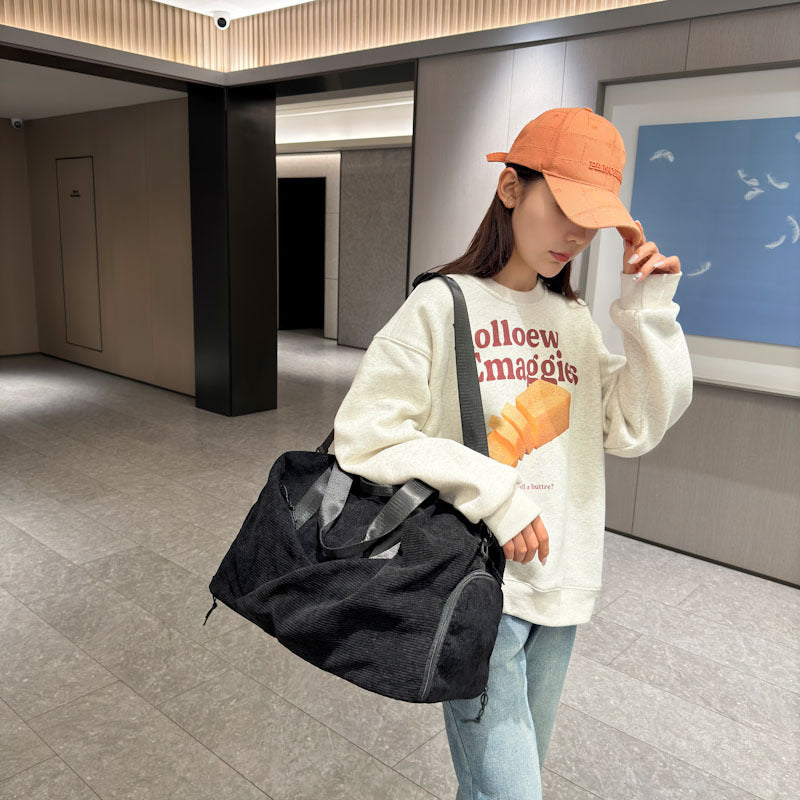 Fitness Storage Bag for Dry Wet Separation Travel and Exercise Equipment - Teleplus with dry wet separation fitness