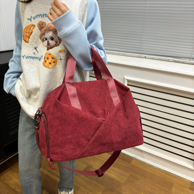 Fitness Storage Bag for Dry Wet Separation Travel and Exercise Equipment - Teleplus with dry wet separation fitness