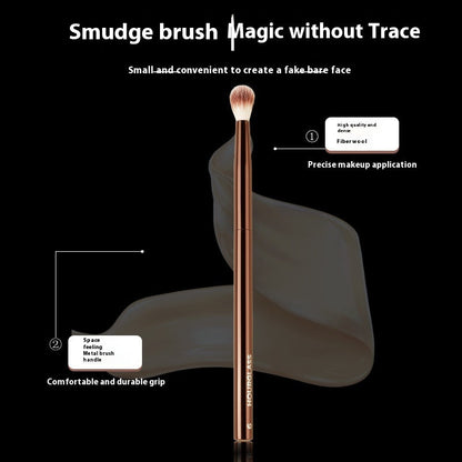 Flame Highlight Brush for Eye Contour Makeup and Brightening Sheer Effect - Teleplus flame highlight brush eye contour