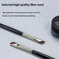 Flat Head Oblique Eye Makeup Brush with Angle Beauty Design - Teleplus for flat head oblique angle eye beauty
