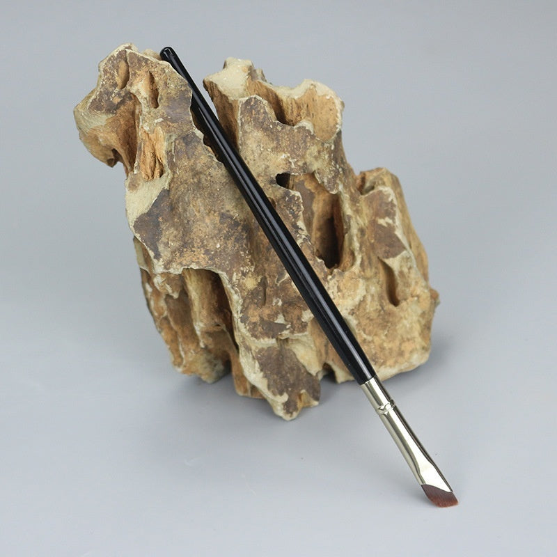 Flat Head Oblique Eye Makeup Brush with Angle Beauty Design - Teleplus for flat head oblique angle eye beauty