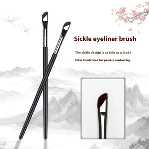Flat Head Oblique Eye Makeup Brush with Angle Beauty Design - Teleplus for flat head oblique angle eye beauty
