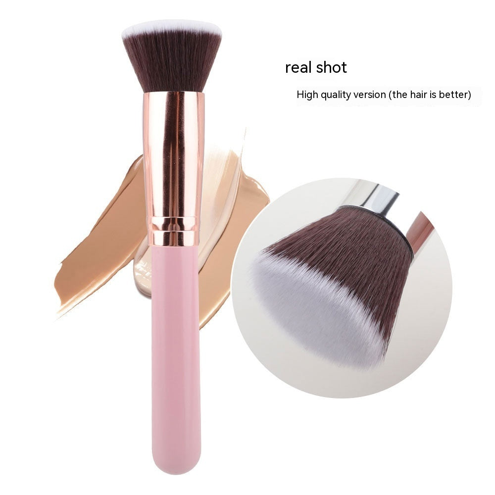 Flat Head Powder Foundation Brush for Makeup Application and Beauty - flat head powder foundation brush beauty