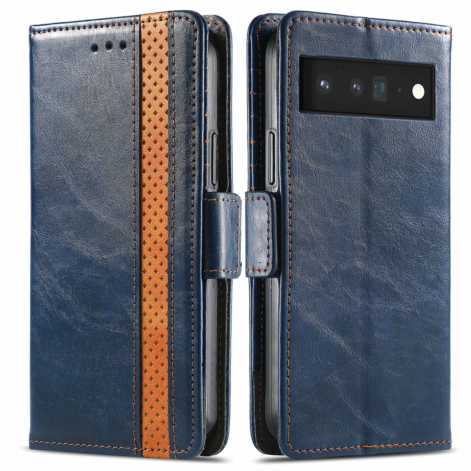 Flip Business Leather Phone Case Simple - Flip Business Leather Phone Case in Various Colors