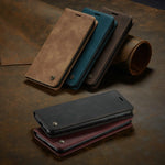 Flip Leather Case Anti-drop Magnetic Phone Case - Flip Leather Phone Case Anti-drop Magnetic Style