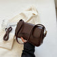 Flip Magnetic Buckle Shoulder Bag with Internal Zipper and Sandwich Pocket - Teleplus flip magnetic buckle shoulder bag