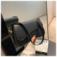 Flip Magnetic Buckle Shoulder Bag with Internal Zipper and Sandwich Pocket - Teleplus flip magnetic buckle shoulder bag
