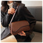 Flip Magnetic Buckle Shoulder Bag with Internal Zipper and Sandwich Pocket - Teleplus flip magnetic buckle shoulder bag